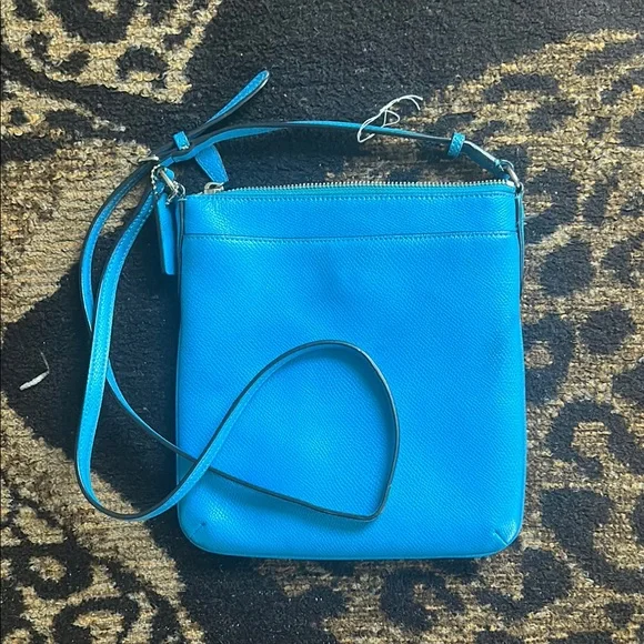 Coach Blue Crossbody Bag - Picture 2 of 10